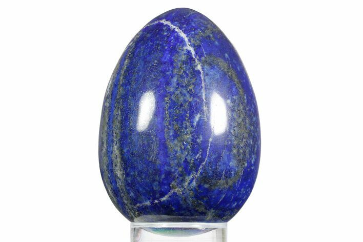 Polished Lapis Lazuli Egg - Pakistan #352507